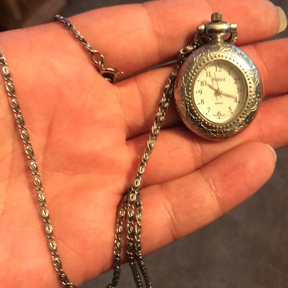 Vintage Jewelry - Vintage Polini watch & chain, EUC